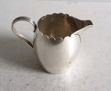 JARRO DE CREME GEORGIANO ANTIGO INCOMUM PRATA MACIÇA.   71 gms. T. CHAWNER LON. 1782, usado comprar usado  Enviando para Brazil