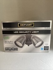 Luz de segurança LED DEFIANT BRONZE • 1200 lúmens fotocélula do anoitecer ao amanhecer • Diecast, usado comprar usado  Enviando para Brazil