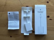 Usado, Adaptador Apple Mini DisplayPort para VGA monitor MacBook display conversor de vídeo comprar usado  Enviando para Brazil