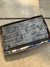 36pt forte letterpress for sale  ELLESMERE PORT