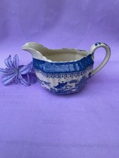 Willow pattern creamer for sale  TENBY
