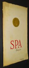 Spa monopole brochure d'occasion  Expédié en Belgium