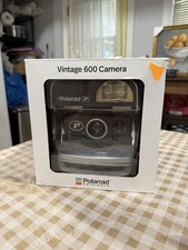 Câmera de Filme Instantânea Redonda Polaroid 600 Prata Recondicionada comprar usado  Enviando para Brazil
