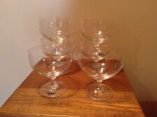 6 Mikasa studio nova Slovakia Crystal Venice Footed Dessert Champagne Glasses, usado comprar usado  Enviando para Brazil