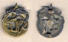 Insigne régiment tirailleurs d'occasion  Fraisans