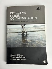 Effective crisis communication for sale  San Antonio
