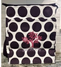 Bolsa térmica de comida Thirty one roxa bolinhas Just Believe nunca usada VEJA fotos*, usado comprar usado  Enviando para Brazil