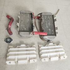 CONJUNTO DE RADIADOR 2007 - 2023 Honda CRF150R RB LADO DIREITO E ESQUERDO COM PROTETOR GENUÍNO comprar usado  Enviando para Brazil