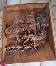 Grand tableau sculpté d'occasion Grand tableau sculpté d'occasion  Breuvannes-en-Bassigny