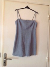 Robe grise bretelles d'occasion  Clichy