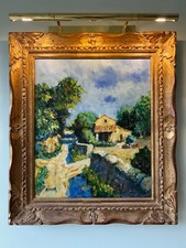 Tableau peinture huile d'occasion Tableau peinture huile d'occasion  Cadenet