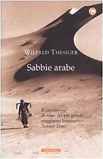 Thesiger wilfred sabbie usato  Fonte Nuova