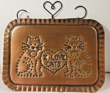 Copper punched sign for sale  Jenks