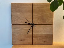 Wanduhr holz eiche gebraucht kaufen  Litzendorf