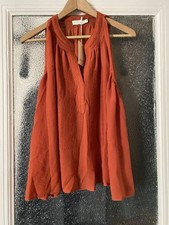 Blouse ample brique d'occasion  Paris XIV
