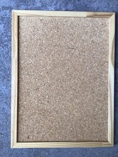 Pinnwand korktafel holzrahmen gebraucht kaufen  Krefeld