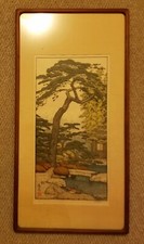 Framed japanese woodblock for sale  Elmsford