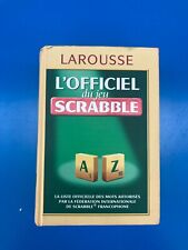 Officiel scrabble jeux d'occasion  Molinet