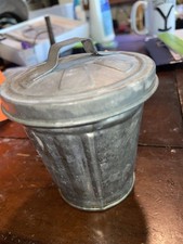 Lata de lixo/lata galvanizada, tampo de mesa de 4 pol. comprar usado  Enviando para Brazil
