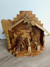 Weihnachtskrippe figuren holzw gebraucht kaufen  Braunschweig