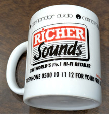 Richer sounds mug for sale  LONDON