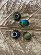 Trollbeads glasbeads grüner gebraucht kaufen  Konz