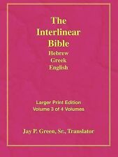 Larger print interlinear for sale  West Mifflin