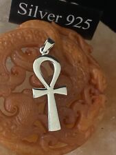 Silver ankh cross for sale  BRIGHTON