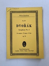 Noten dvorak symphony gebraucht kaufen  Berlin