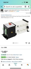 Automatic switch 200 for sale  Mount Morris