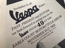 Douglas vespa earls for sale  BRIGHTON
