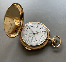 Relógio de bolso B.V.D MEDALHA D OU Invicta repetição ouro amarelo 18K 1895 comprar usado  Enviando para Brazil