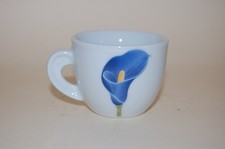Espressotasse lilie blau gebraucht kaufen  Lichtenfels