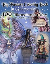 Big fantasy coloring for sale  UK