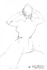 Dessin original plomb d'occasion  Onnaing