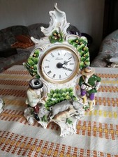 Sitzendorfer porzellan uhr gebraucht kaufen  Gotha