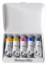 Conjunto de introdução de tinta aquarela MaimeriBlu 5/Pkg - cores sortidas - 5A0029RL-1G, usado comprar usado Conjunto de introdução de tinta aquarela MaimeriBlu 5/Pkg - cores sortidas - 5A0029RL-1G, usado comprar usado  Enviando para Brazil