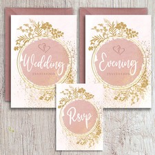 Blank wedding invitations for sale  CAMBRIDGE