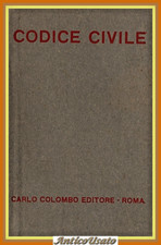 Codice civile 1943 usato  Bari