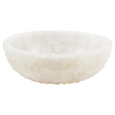 Pia de pedra de quartzo semipreciosa, bacia de quartzo bruto, item de banho de quartzo comprar usado  Enviando para Brazil