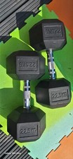 Hex dumbbells pairs for sale  OLDHAM