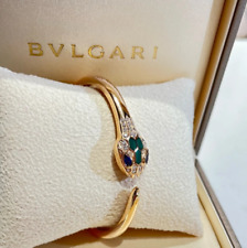 Pulseira BVLGARI ouro rosa série Serpenti Viper pulseira de diamante tamanho 17, usado comprar usado  Enviando para Brazil