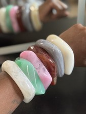 Chunky bangles solid for sale  LONDON