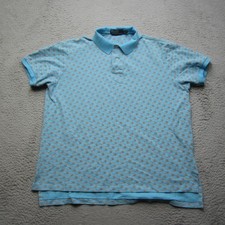 Camisa polo masculina Ralph Lauren XL azul canoa remo AOP remos ajuste personalizado casual comprar usado  Enviando para Brazil