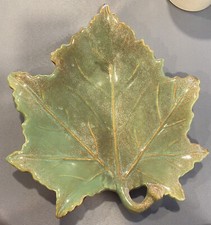 Ceramic leaf plate for sale  Minneapolis