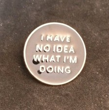Pin badge idea for sale  CHESTER