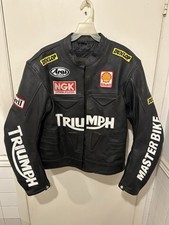 Triumph motorcycle jacket for sale  Toccoa