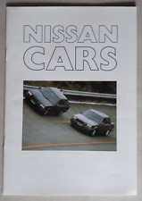 Nissan range brochure for sale  BOURNE