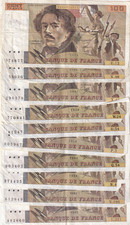 Liasse billets 100 d'occasion  Paris II