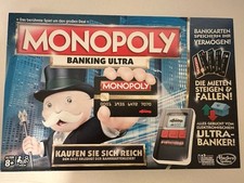 Hasbro monopoly banking gebraucht kaufen  Norderstedt